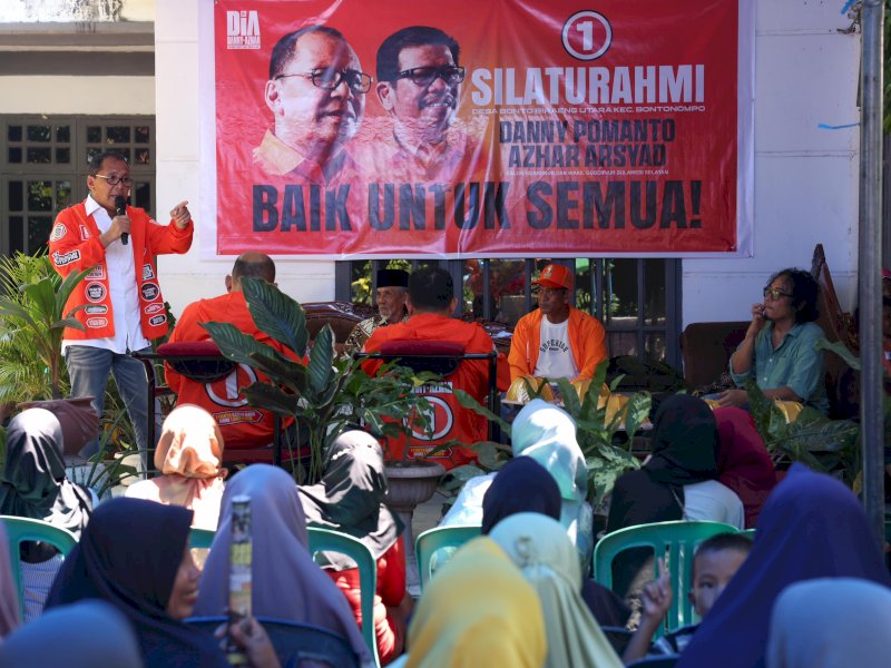 Warga Galesong Selatan Sepakat Pilih DIA: Danny Pomanto Jadi Harapan Baru Sulawesi Selatan