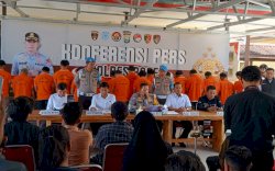 Polisi Tangkap 15 Pelaku Judi Online di Bone