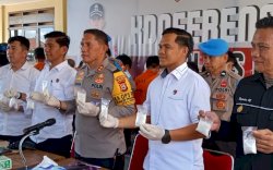 Polres Bone Gagalkan Peredaran Narkoba, Sita Barang Bukti 617 Gram Sabu
