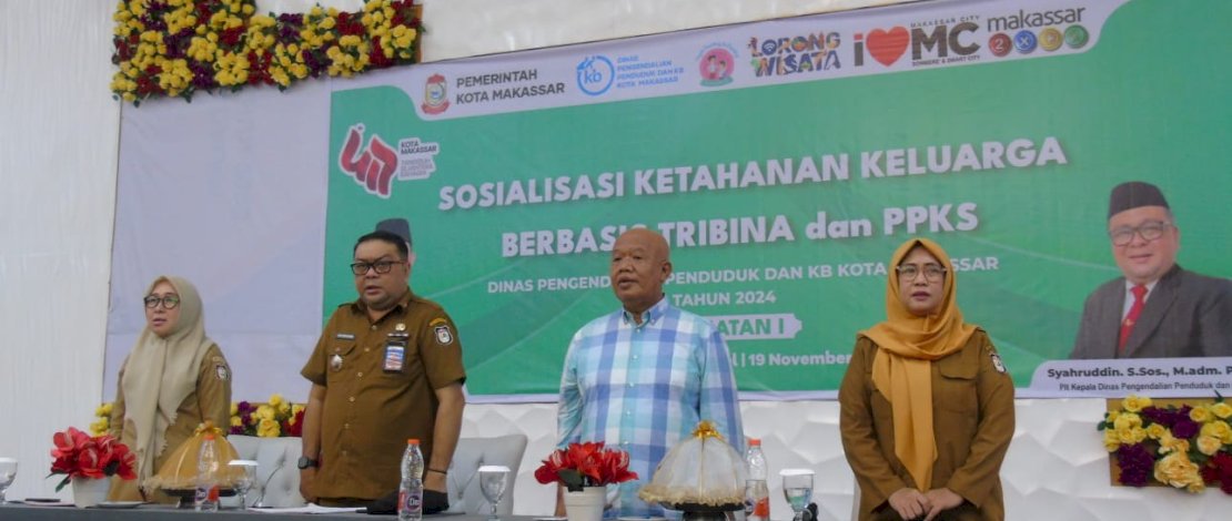 DPPKB Makassar Gelar Sosialiasasi Ketahanan Keluarga DPPKB Makassar Gelar Sosialiasasi Ketahanan Keluarga