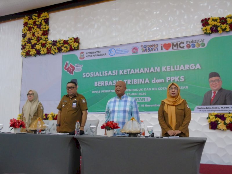 DPPKB Makassar Gelar Sosialiasasi Ketahanan Keluarga