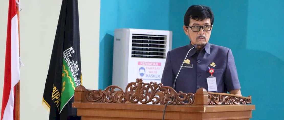 Sekda Pinrang Tekankan Kolaborasi dan Data Akurat dalam Rapat Evaluasi TPPPS