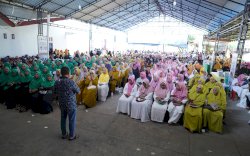 Ribuan Emak-emak Siap Kawal Kemenangan Fauzi - Ajie di Pilkada Luwu Utara