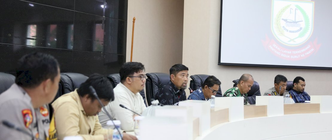 Pastikan Kelancaran Distribusi Logistik, Pemkot Makassar Gelar Rakor Bersama KPU, Bawaslu dan Forkopimda