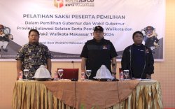 Pastikan Pilkada 2024 dalam Pengawasan, Bawaslu Kota Makassar Latih Seluruh Saksi TPS 