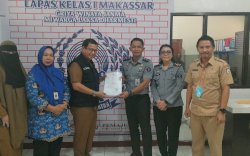 75 Warga Binaan Lapas Makassar Terima Biodata Kependudukan dari Dukcapil Sulsel