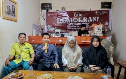KPU Sinjai Gelar Cafe Demokrasi, Ajak Kaum Muda Jadi Pemilih Cerdas