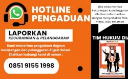 Tim Hukum DIA Buka Hotline Pengaduan Pelanggaran dan Kecurangan Pilgub Sulsel