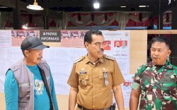 Pj Bupati Pinrang Monitoring Pencoblosan Serentak 2024, Harap Kelancaran Penghitungan Suara