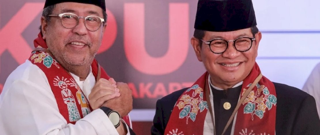 Pasangan calon Gubernur dan Wakil Gubernur DKI Jakarta nomor urut 3, Pramono Anung dan Rano Karno, resmi mendeklarasikan kemenangan mereka dalam Pemilihan Kepala Daerah (Pilkada) Jakarta 2024. Pasangan calon Gubernur dan Wakil Gubernur DKI Jakarta nomor urut 3, Pramono Anung dan Rano Karno, resmi mendeklarasikan kemenangan mereka dalam Pemilihan Kepala Daerah (Pilkada) Jakarta 2024.
