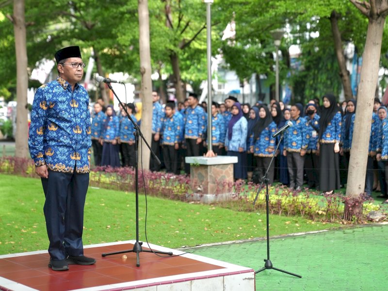 Pimpin Upacara HUT Korpri ke 53, Danny Titip Pesan Jaga Kekompakan dan Setia ke Pemimpin Baru 