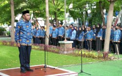 Pimpin Upacara HUT Korpri ke 53, Danny Titip Pesan Jaga Kekompakan dan Setia ke Pemimpin Baru 