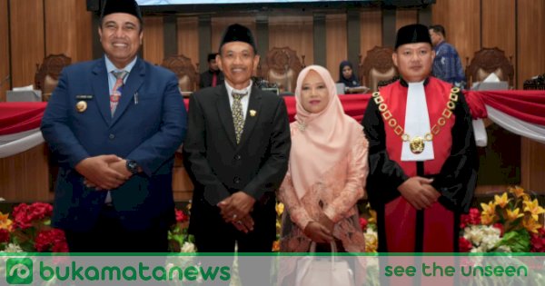 Abdul Rasyid Resmi Dilantik sebagai Wakil Ketua I DPRD Maros, Akhiri ...