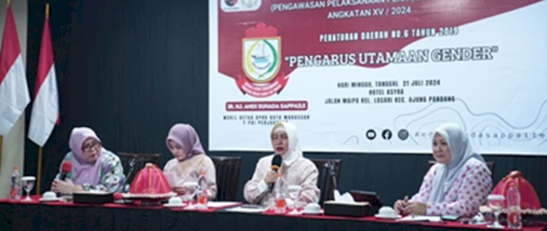 Sosialisasi Perda Pengarusutamaan Gender, Indira Dorong Peran Perempuan Makassar
