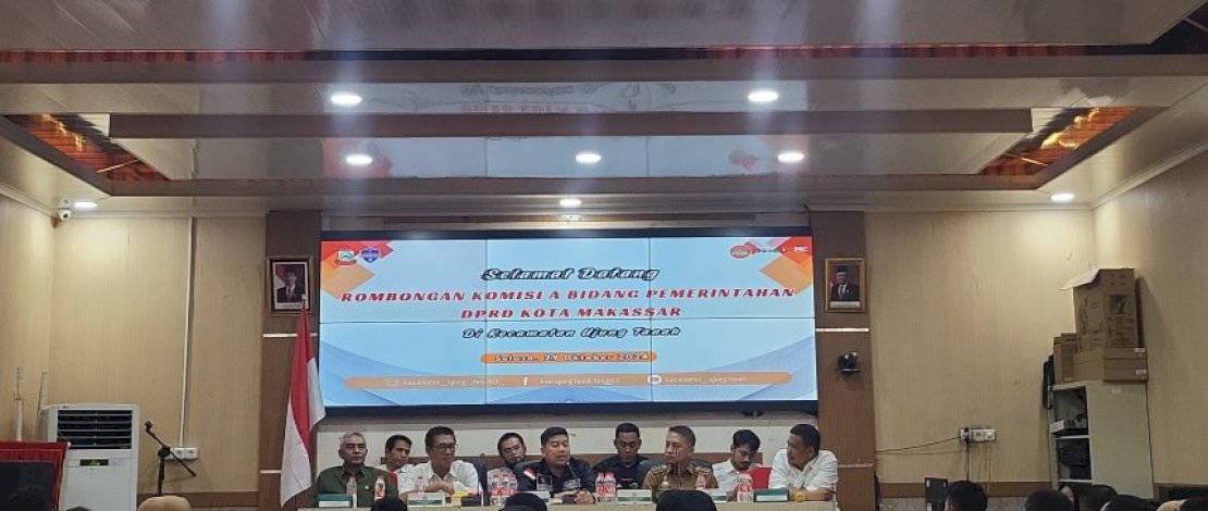 DPRD Makassar Tinjau Kantor Kecamatan untuk Evaluasi Pelayanan Publik