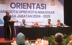Pjs Wali Kota Makassar Hadiri Orientasi Anggota DPRD Kota Makassar 2024-2029