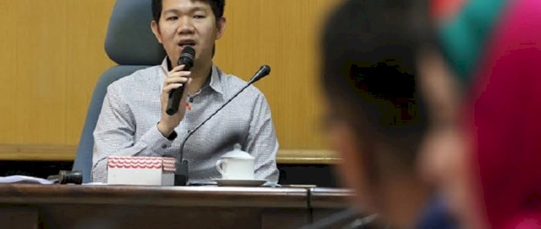 Anggota DPRD Makassar dari Partai Gerindra Eric Horas