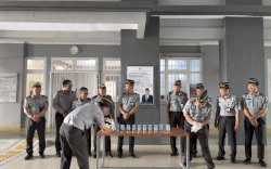 Instruksi Menteri, Karutan Makassar Perketat Pengawasan Penyalahgunaan Narkoba dengan Tes Urine Pegawai