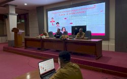 Tingkatkan Kualitas Pelayanan Publik, Diskominfo SP Sulsel Gelar Rapat Evaluasi SP4N-LAPOR!