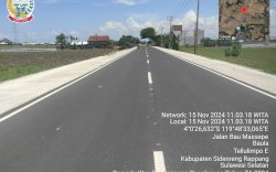 Pemprov Sulsel Telah Tangani Akses Pangkajene - Batas Soppeng Sepanjang 2,9 Km