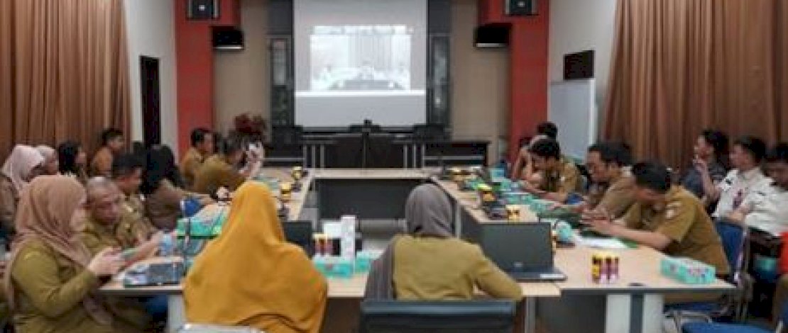 Sekretaris Bapenda Makassar Hadiri Rapat Desk Verifikasi KPK