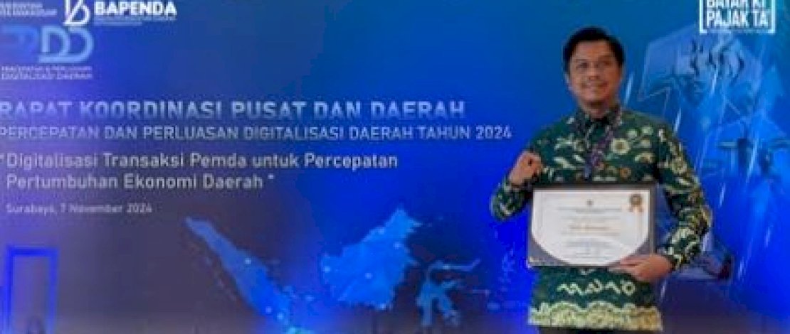 Makassar Raih Penghargaan Kota Terbaik TP2DD 2024&nbsp;