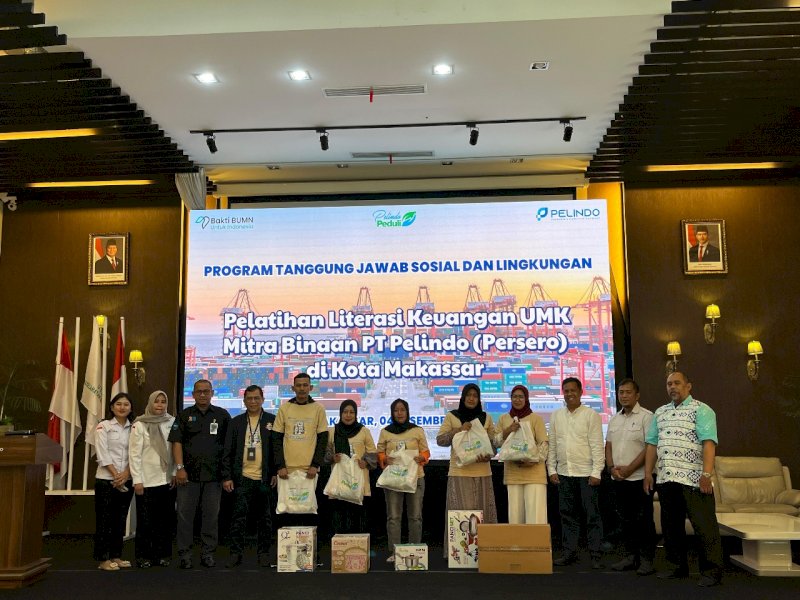 Dukung UMK, Pelindo Regional 4 Gelar Pelatihan Literasi Keuangan