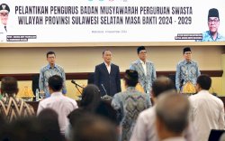 Pelantikan BMPS, Prof Zudan Minta Irman Yasin Limpo Cari Solusi Atasi Masalah Pendidikan di Sulsel