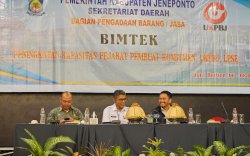 Sekda Jeneponto Buka Bimtek Peningkatan Kapasitas Pelaku Pengadaan