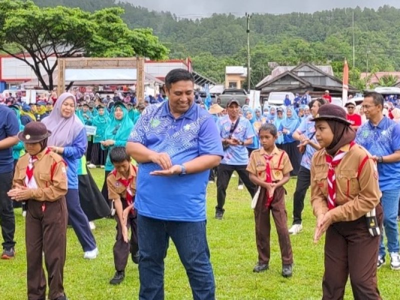 Bupati Maros Buka Perayaan HKN ke-60, Momentum Perkuat Gaya Hidup Sehat dan Kolaborasi Nakes