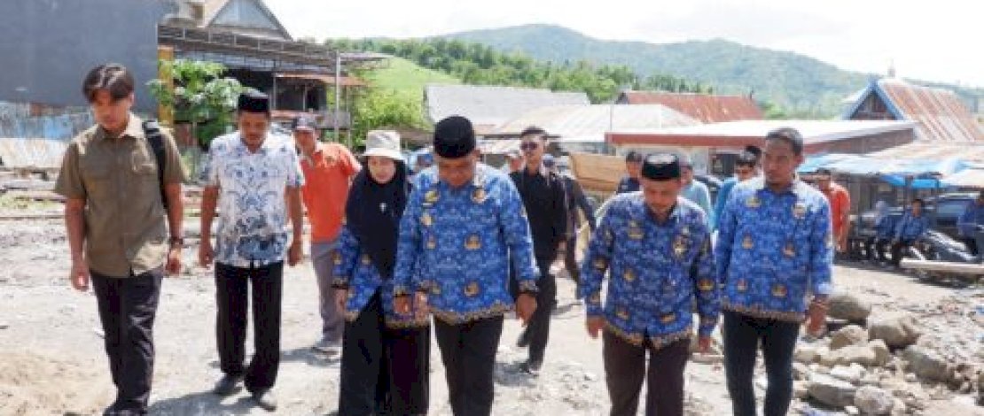 Pj Bupati Jeneponto Tinjau Progres Pembangunan Desa Baroanging: Infrastruktur dan Pendidikan Jadi Fokus Utama