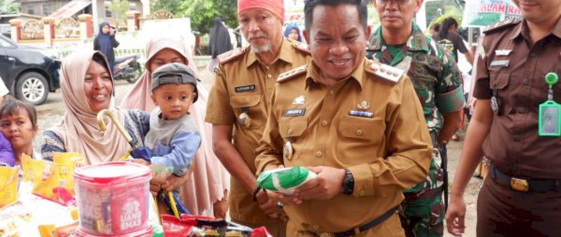 Jaga Stabilitas Pangan Jelang Nataru, Pemkab Jeneponto Gelar Pasar Murah