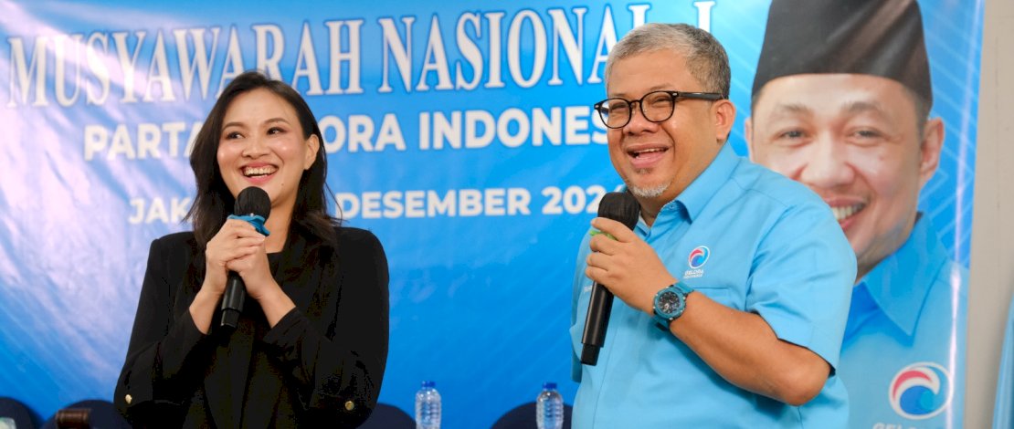 Gubernur Maluku Utara terpilih Sherly Tjoanda hadir di sela-sela pelaksanaan Musyawarah Nasional (Munas) I di Pomeletol Patra Kuningan Jakarta, pada Minggu, 8 Desember 2024 lalu.