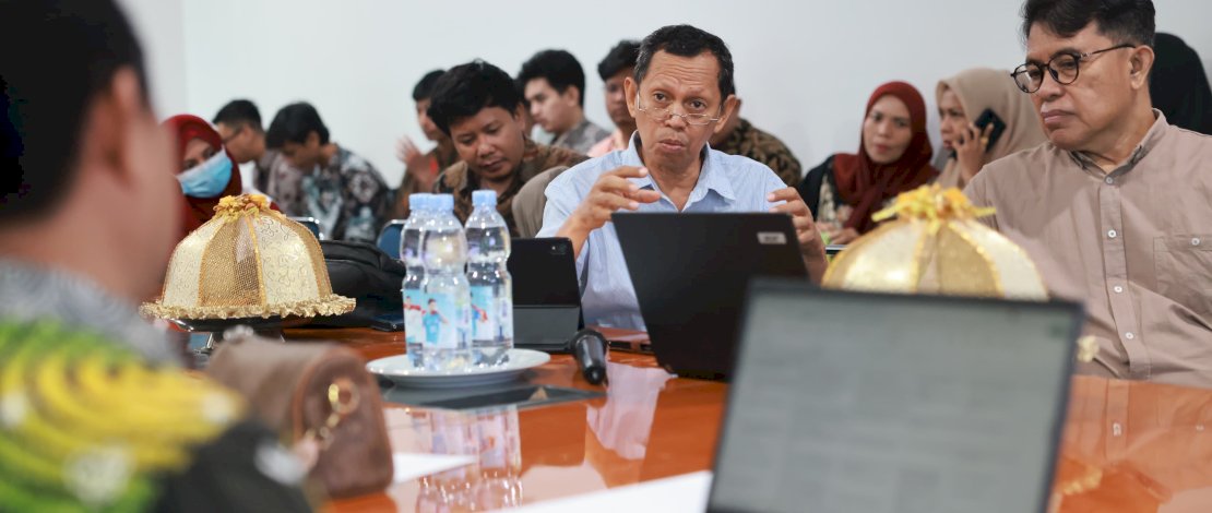 Uji Konsekuensi Informasi Publik yang digelar Dinas Kominfo Makassar di MGCS, Kamis, 12 Desember 2024.