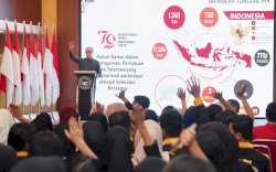 Pj Gubernur Prof Zudan Ajak Mahasiswa dan Civitas Akademika UMB Jemput Indonesia Emas 2045