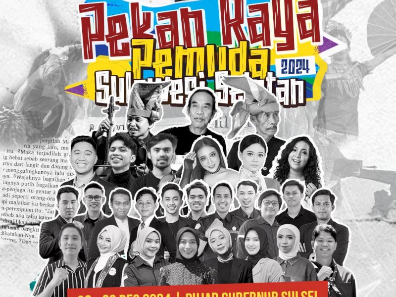 Yuk, Meriahkan Pekan Raya Pemuda Sulsel!