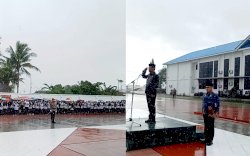 Diguyur Hujan Deras, Pj. Bupati Takalar Pimpin Upacara Peringatan Hari Korban 40.000 Jiwa