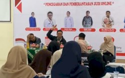 Diskominfo SP Sulsel Sosialisasi Bahaya Judi Online di Kalangan Mahasiswa