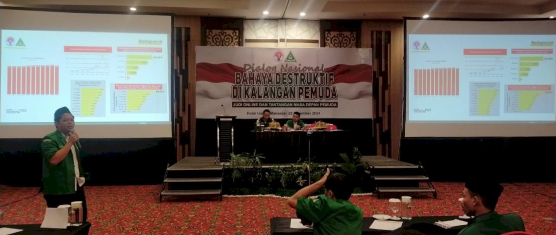 GP Ansor Maros dan Kemenpora Gelar Dialog Nasional Bahas Bahaya Judi Online