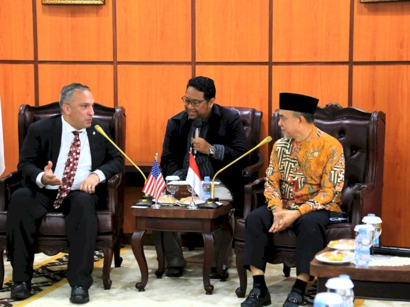 Tamsil Linrung Jajaki Riset Pangan dan Beasiswa dengan Universitas Arkansas