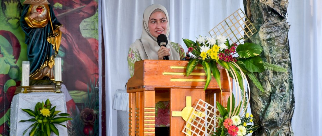 Indah Putri Indriani: Natal Adalah Momen untuk Damai dan Kebersamaan Indah Putri Indriani: Natal Adalah Momen untuk Damai dan Kebersamaan