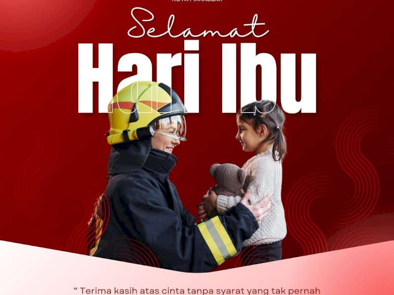 Damkar Makassar Rayakan Hari Ibu dengan Pesan Penuh Makna