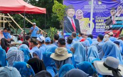 Dilepas Kepala Kanwil Ali Yafid, Ribuan Peserta Ikuti Gerak Jalan Sehat Kemenag Jeneponto