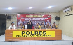 Polres Pelabuhan Makassar Berhasil Ungkap Penyalahgunaan Narkoba, Sita 6,8 Kg Sabu