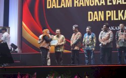 KPU Sulsel Raih Dua Penghargaan pada Rakornas KPU Se Indonesia di Ancol