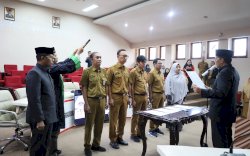 Danny Pomanto Lantik 4 Penjabat Fungsional Perizinan, Ingatkan Fokus Pekerjaan Jaga Integritas 
