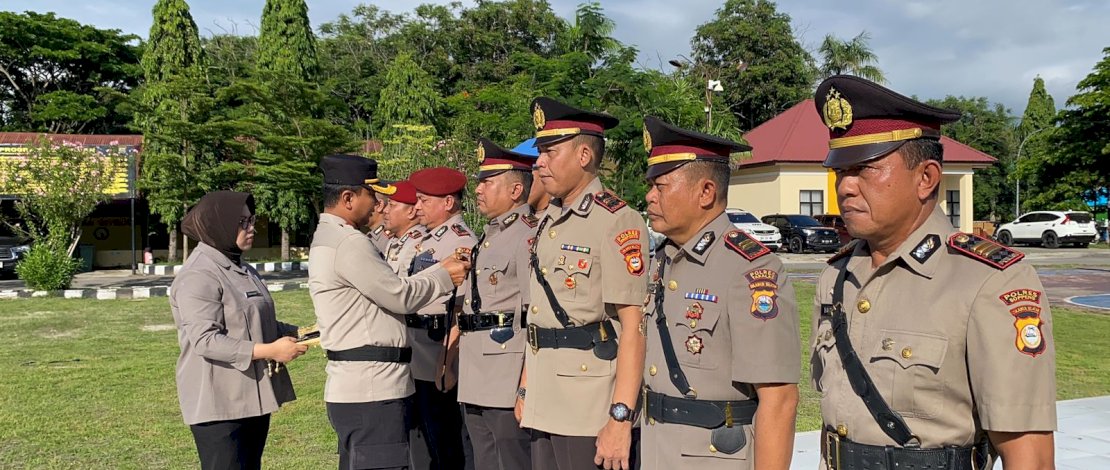 Polres Jeneponto Gelar Sertijab Pejabat Utama, AKBP Widi Setiawan Tekankan Pelayanan Prima