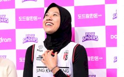 Megawati Hangestri Pertiwi, Bintang Voli Hijab Pertama yang Bersinar di Liga Korea
