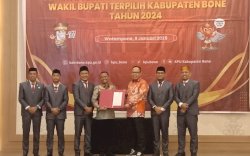KPU Resmi Tetapkan Andi Asman Sulaiman - Andi Akmal Pasluddin Sebagai Bupati dan Wakil Bupati Bone Terpilih