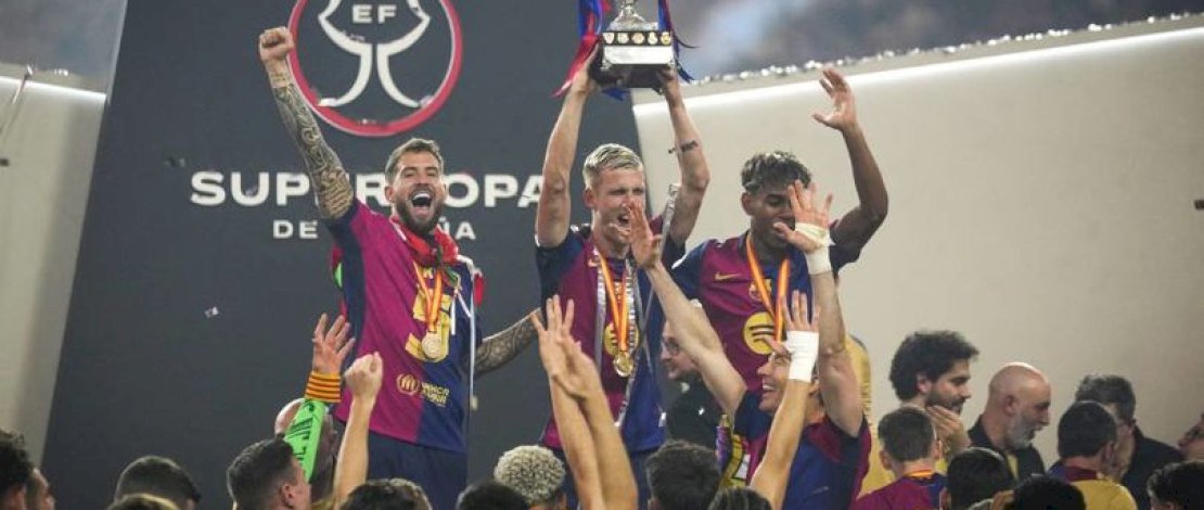 Barcelona Juara Piala Super Spanyol 2025 Usai Permalukan Real Madrid di Final El Clasico